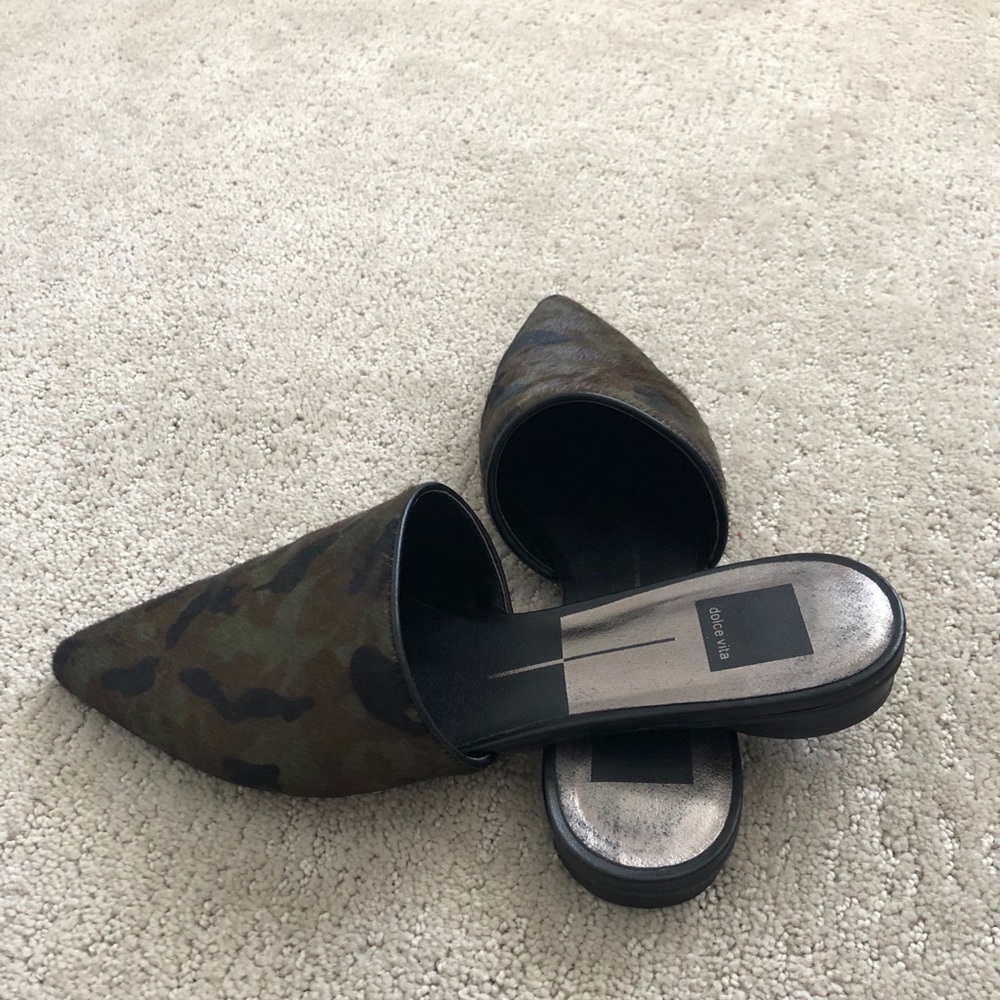 Dolce Vita Camo Mules-Women’s (Evereve)